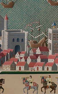 London in 1511 detail